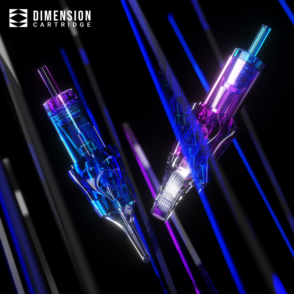 सीएनसी 0.35 मिमी 0.3 मिमी कारतूस सुइयों के साथ झिल्ली टैटू मशीन सुइयों 0